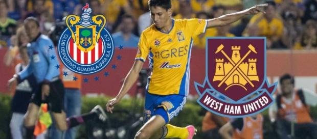 El West Ham persigue a este jugador del Chivas. Foto vía AS USA El West Ham persigue a este jugador del Chivas. Foto vía AS USA