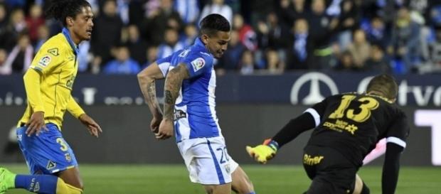 Luciano em ação com a camisa do Leganés Luciano em ação com a camisa do Leganés