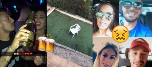 Manon passe la nuit dehors sur une chaise après une dispute avec Julien Manon passe la nuit dehors sur une chaise après une dispute avec Julien
