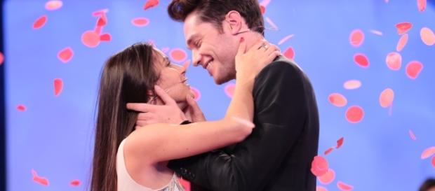 Marco Cartasegna e Federica Benincà a Uomini e donne Marco Cartasegna e Federica Benincà a Uomini e donne