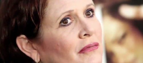 Carrie Fisher autopsy report found drugs on her system prior to death. Photo via YouTube/NBC News
