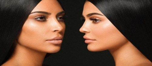 Kim Kardashian and Kylie Jenner are into cosmetics / Photo via Kim Kardashian , Instagram