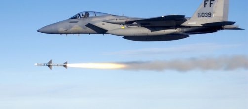 USAF F-15E SHOOTS DOWN HOSTILE DRONE IN SYRIA - Wikimedia Commons
