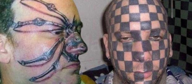 As tatuagens mais bizarras que você verá em sua vida As tatuagens mais bizarras que você verá em sua vida