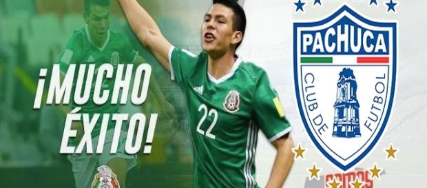 Hirving Lozano se despide del Pachuca Hirving Lozano se despide del Pachuca
