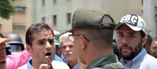 Las protestas en Venezuela han sido dispersadas por una fuerte represión Foto: Cortesía Las protestas en Venezuela han sido dispersadas por una fuerte represión Foto: Cortesía