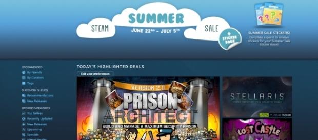 Steam Summer Sale 2017 (credit to Steampowered) Steam Summer Sale 2017 (credit to Steampowered)