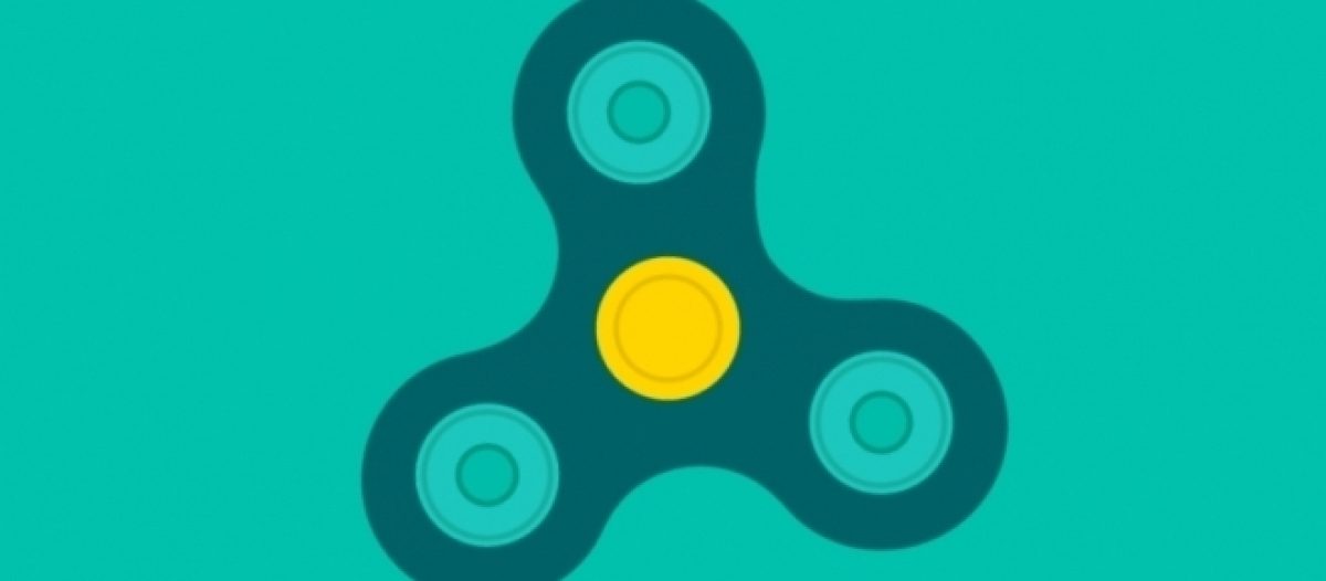 Google Branded Fidget Spinner