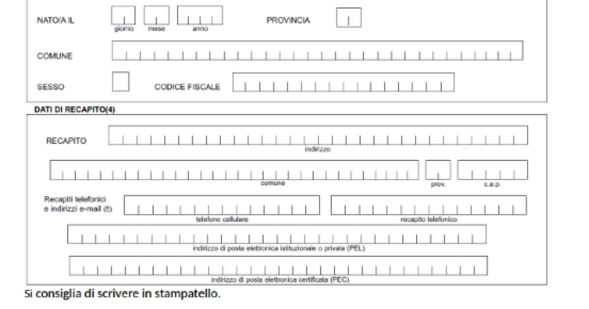 Graduatorie Terza Fascia Come Compilare Il Modello A2