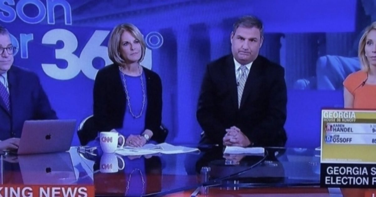 Screenshot of pouting CNN anchors goes viral after Handel defeats Ossoff