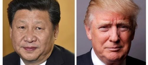 Chinese President Xi Jinping and President Donald Trump