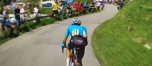 Fabio Aru all'attacco al recente Delfinato