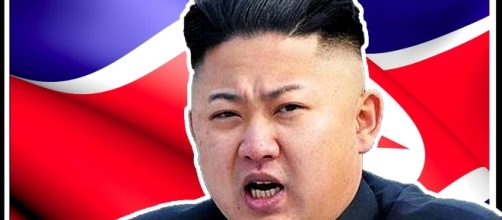 Kim Jong-un's mugshot now adorns a male romper. [Image via YouTube/Think Tank]