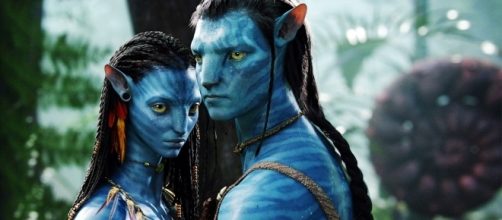 Zoe Saldana e Sam Worthington protagonisti di Avatar