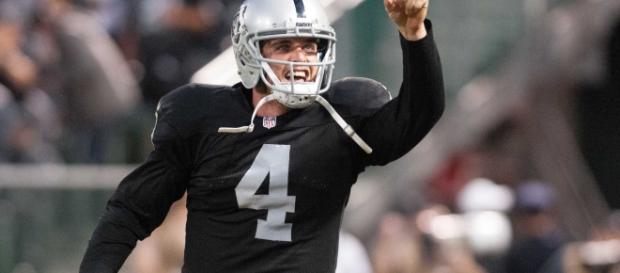 Derek Carr, Oakland Raiders - youtube screen capture / Highlight Kingdom Derek Carr, Oakland Raiders - youtube screen capture / Highlight Kingdom