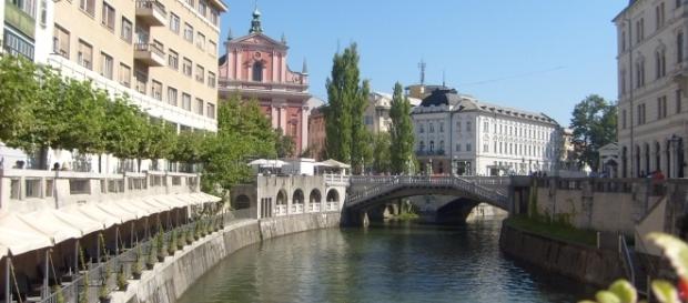 Lublana leży nad Lublanicą (fot. Krzysztof Krzak) Lublana leży nad Lublanicą (fot. Krzysztof Krzak)