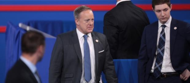 Sean Spicer | White House Press Secretary | Source: Flickr by CC: Gage Skidmore Sean Spicer | White House Press Secretary | Source: Flickr by CC: Gage Skidmore