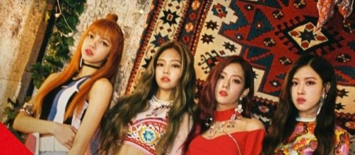 Black Pink group photo for "As If Its Your Last" (via YG Entertainment promos for "As If It's Your Last")