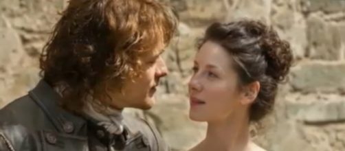 Catriona Balfe was accidentally hurt by Sam Heughan while filming "Outlander" Season 3. Photo by Fanatical Tuber/YouTube Screenshots