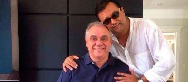 Geraldo Luís e Marcelo Rezende se afastam Geraldo Luís e Marcelo Rezende se afastam