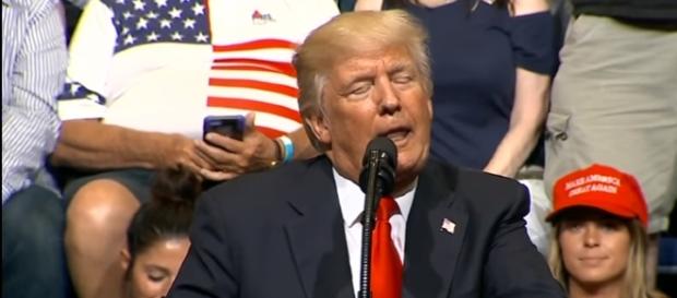 Trump proposes covering the Mexican border walls with solar panels -YouTube/CNN Trump proposes covering the Mexican border walls with solar panels -YouTube/CNN