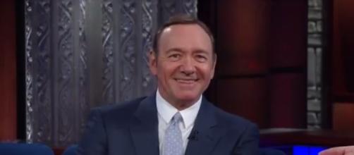 Kevin Spacey on "The Late Show," via Twitter