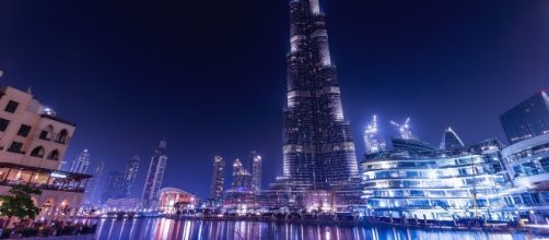 Currently the tallest building in the world: Burj Khalifa in Dubai (Image via Pixabay/Jeshots)