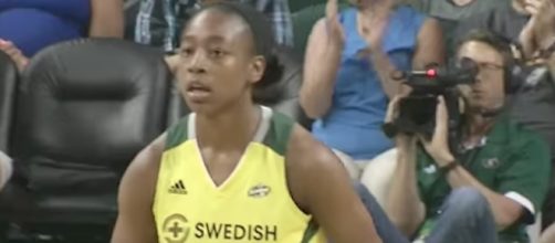 Jewell Loyd will try to lead the Seattle Storm to a second-straight victory on Friday night against Phoenix. [Image via WNBA/YouTube]