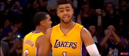 Los Angeles Lakers D'Angelo Russell - youtube screen capture/ FreeDawkins