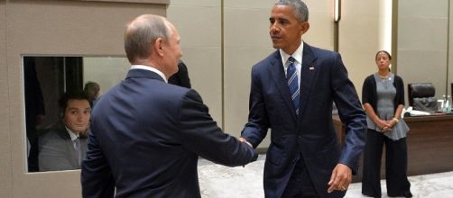 Vladimir Putin and Barack Obama via Wikimedia Commons