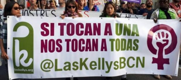 Las Kellys denuncian su precaria situación laboral Las Kellys denuncian su precaria situación laboral