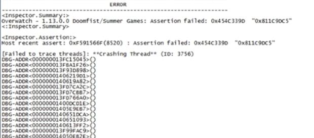 "Overwatch" error code reveals a new character or event "Overwatch" error code reveals a new character or event
