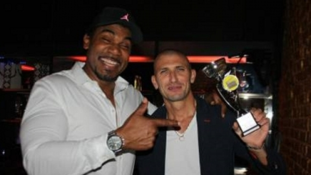 Gli attori Franco Roccaforte e Luca Ferrero