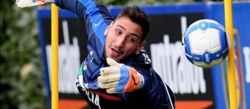 Gianluigi Donnarumma, portiere della nazionale italiana di Under 21