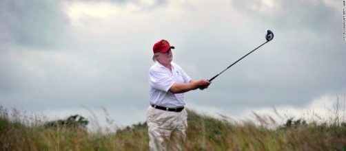 Here's how President Donald Trump stays fit. [Image via CNN/CNN.com]