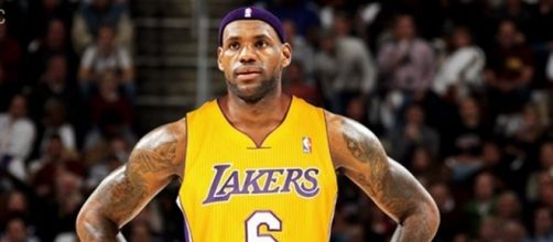 LeBron James Lakers Image via Youtube channel: The Fumble