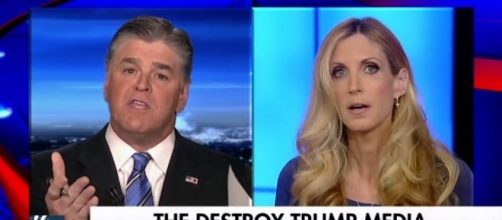 Sean Hannity and Ann Coulter, via Twitter
