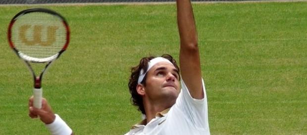 Roger Federer at Wimbledon. {image via Wikimedia/wikimedia.org) Roger Federer at Wimbledon. {image via Wikimedia/wikimedia.org)
