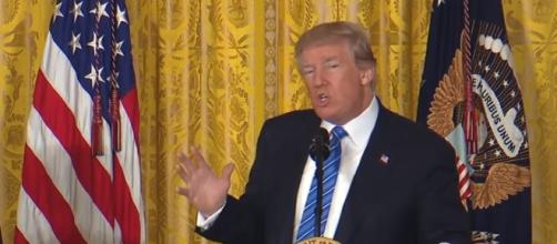President Donald Trump: Image credit: President Donald Trump Live Speech & News 2017 | Youtube