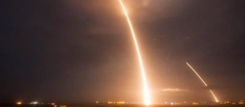This was the twelfth launch made by SpaceX and the seventh that was made at sea, for testing reusable rockets. [Image via NBC News/nbcnews.com]