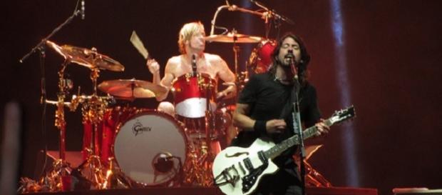 Foo Fighters delighted Glastonbury on Saturday night Foo Fighters delighted Glastonbury on Saturday night