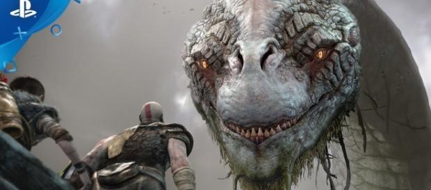 "God of War 4" takes Kratos and his son on a strange land somewhere in the Norse mythology (via YouTube/PlayStation) "God of War 4" takes Kratos and his son on a strange land somewhere in the Norse mythology (via YouTube/PlayStation)
