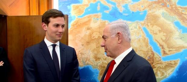 Kushner's meeting with Netanyahu. Photo via IsraeliPM, YouTube. Kushner's meeting with Netanyahu. Photo via IsraeliPM, YouTube.