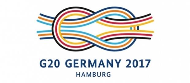 Logo de la cumbre del G20 del año 2017 Logo de la cumbre del G20 del año 2017