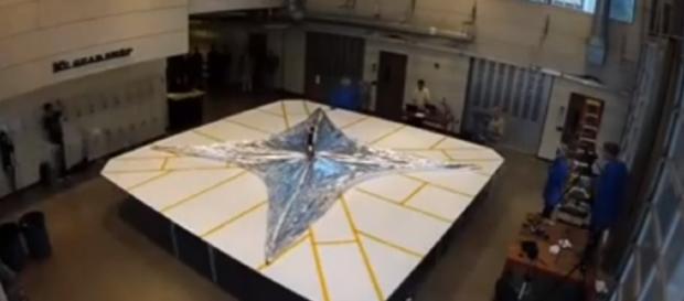Solar sail ready | # for deployment test| TechnoGT | Youtube Solar sail ready | # for deployment test| TechnoGT | Youtube