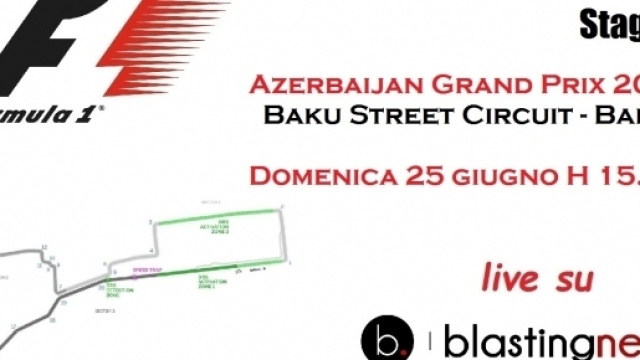 Segui la cronaca live giro per giro del Gp di Baku a partire dalle 15 ora italiana.