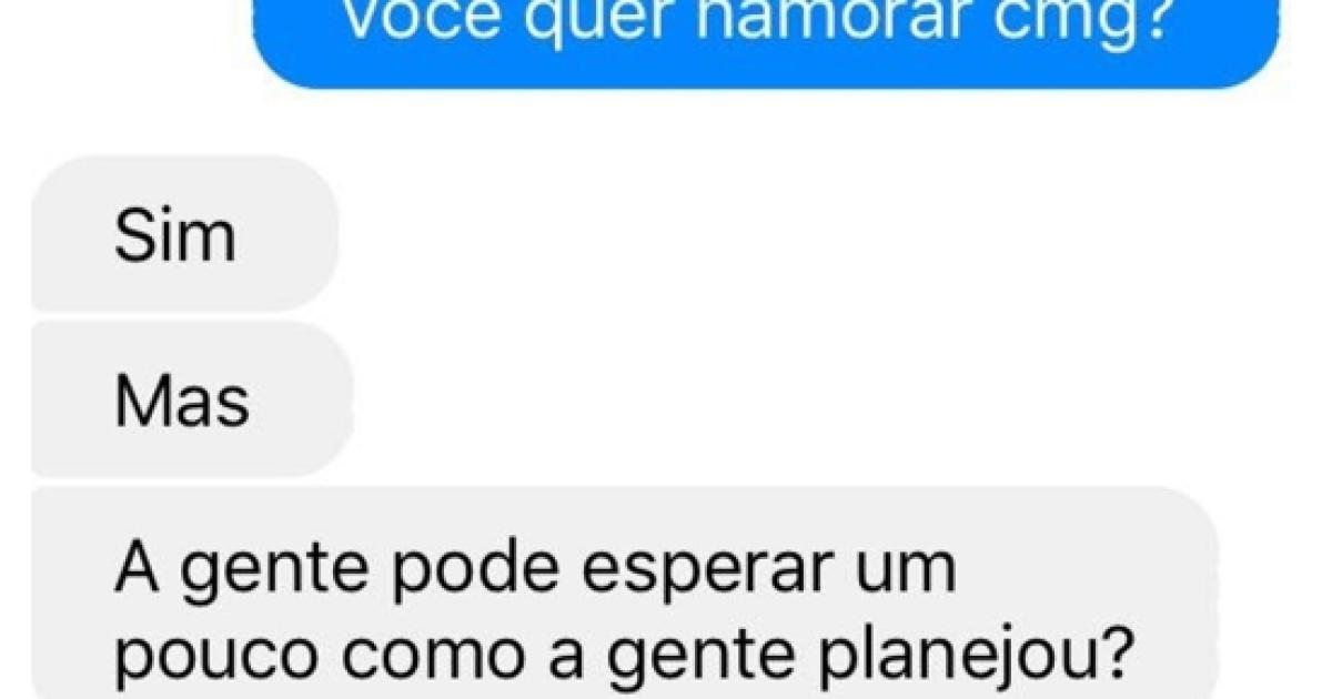 Nao consigo acabar namoro