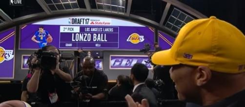 Lonzo Ball Drafted 2nd Overall By Los Angeles Lakers | NBA | Youtube