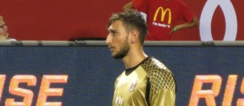 Gianluigi Donnarumma, portiere del Milan.