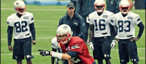 Tom Brady and the Patriots total win prop bet is the highest of all NFL teams heading camp. [Image via Wiki Commons]